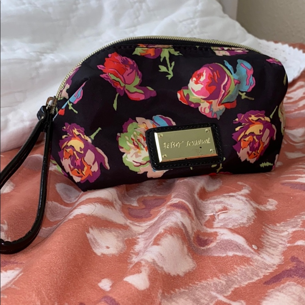 Betsey Johnson makeup bag